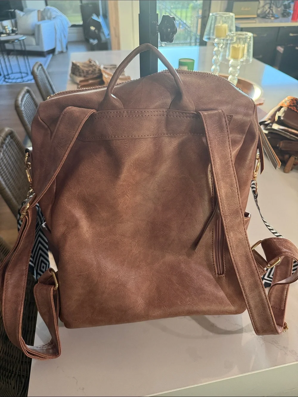 Modern + chic Everyday Convertible Backpack/purse Tote, NWOT